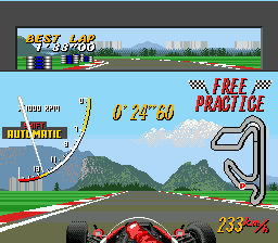 Скриншот игры Super Monaco GP
